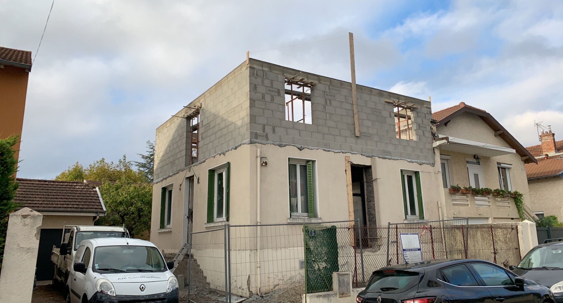 Élévation de structure à Lyon